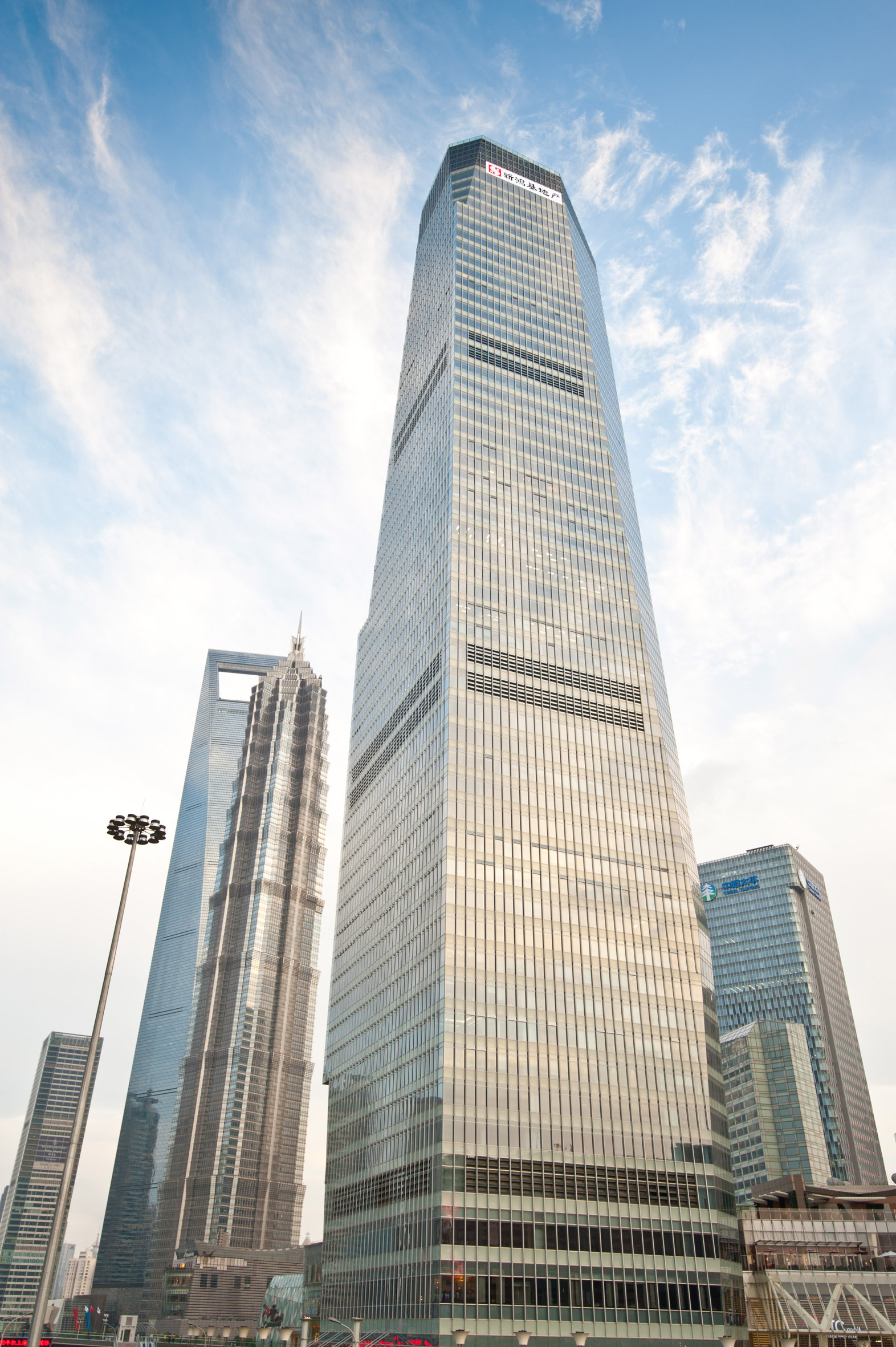中伦律师事务所上海办公室所在的上海国金中心办公楼